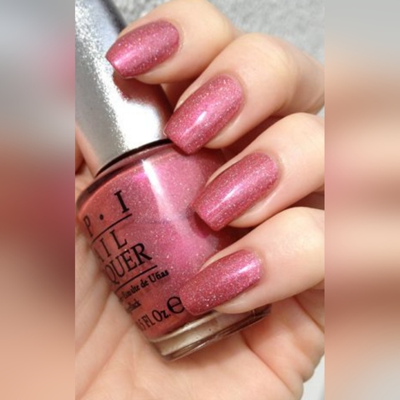 OPI DESIGNER SERIES "#027 RESERVE" diamond dust Holographic - Picture 3 of 8